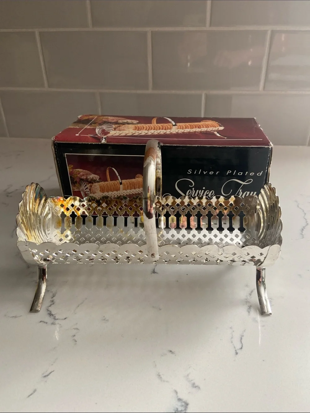 Vintage silver plated
